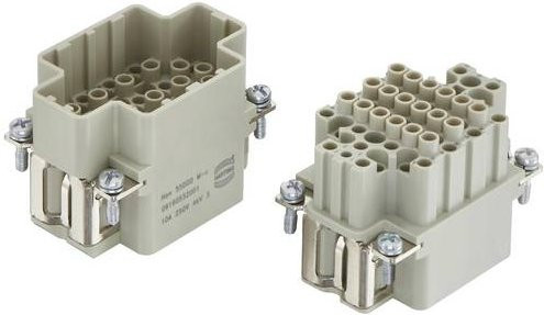 HARTING Steckverbinder Crimp Grau 09160752001 - Bild 1