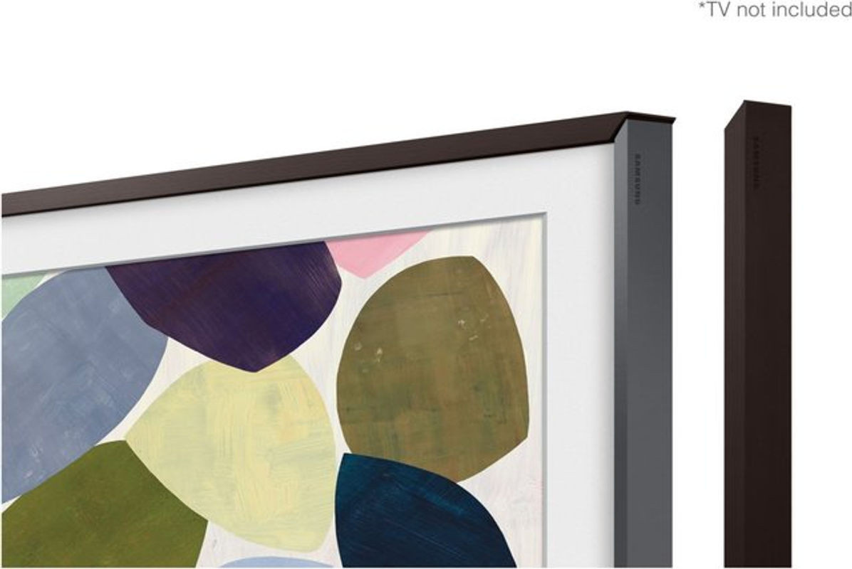 Samsung Austauschbarer Rahmen für The Frame 65 Zoll (2019-2020) in Braun mit Magnetverschluss, B: 165 cm, H: 93 cm - Bild 1