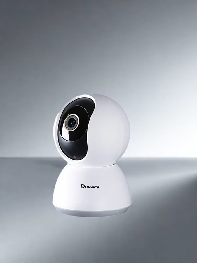 NINIVISION Smart Home Baby Monitor 2K PTZ IP Kamera mit 5MP Auflösung, Wifi, Two-Way Audio und Auto Tracking, Weiß - Bild 6