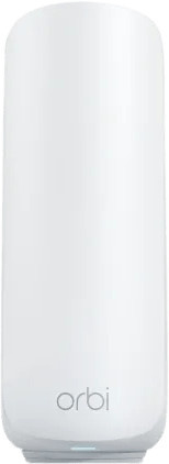 Netgear Orbi RBE370 Dual-Band WiFi 7 Mesh Zusatzsatellit und Access Point in Weiß - Bild 1