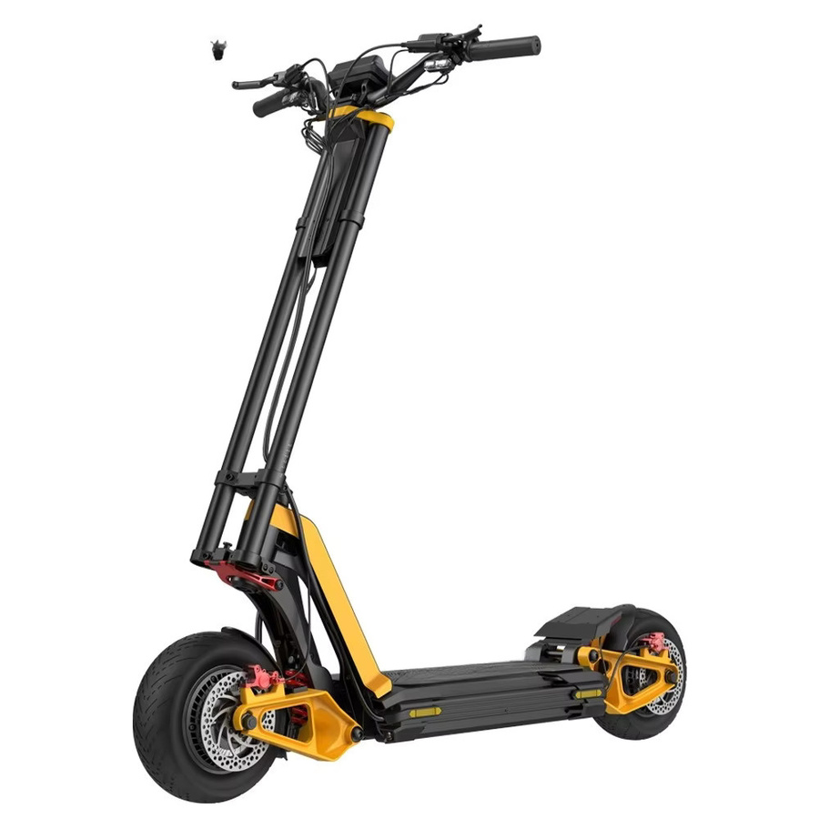 IPX68 400 Watt elektrischer Lithium-Ionen-Wagen mit Vollfederung in Gelb - Bild 2