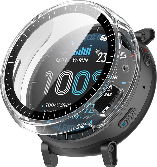 Techsuit Defense360 Pro Hülle für Amazfit Active Max, Transparent - Bild 1