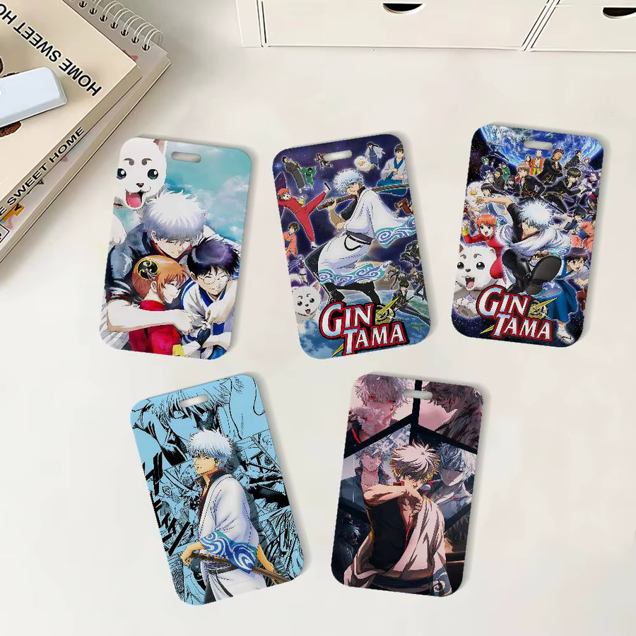 Anime G-Gintamas Ausweishalter mit Umhängeband für Büro und Schule in Multicolour - Bild 2