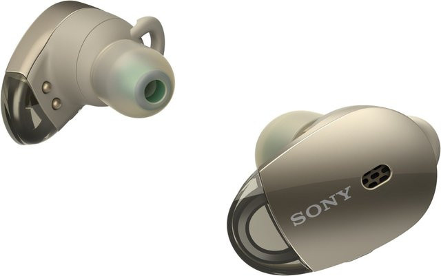 Sony WF-1000X Bluetooth In-Ear Kopfhörer in Gold - Bild 1