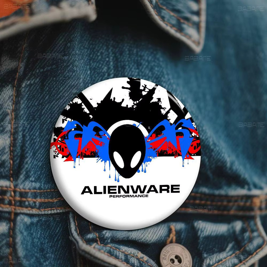 Alienware Anstecknadeln, Bunt, Cartoon - Bild 5