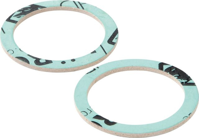 KÖRO HD-Ring in Türkis, B/T/H: 30 x 39 x 2 mm, 1 1/4 Zoll, 2 Stück - Bild 1