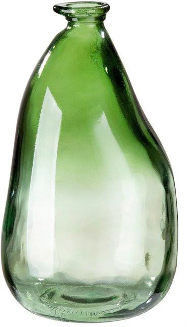 Gilde Vase Kreta in Grün aus Glas, Höhe: 36 cm, Durchmesser: 21 cm - Bild 1