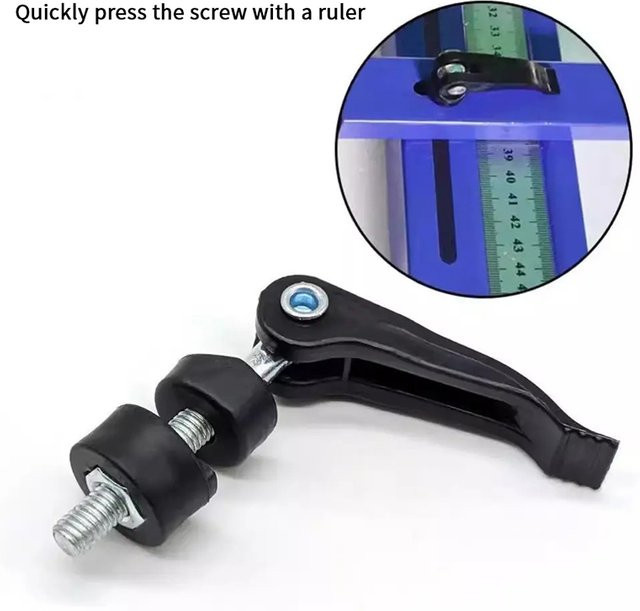Schrauben und Bolzen Set für Rasenmäher-Griff mit 6mm Gewinde in Schwarz - Bild 1