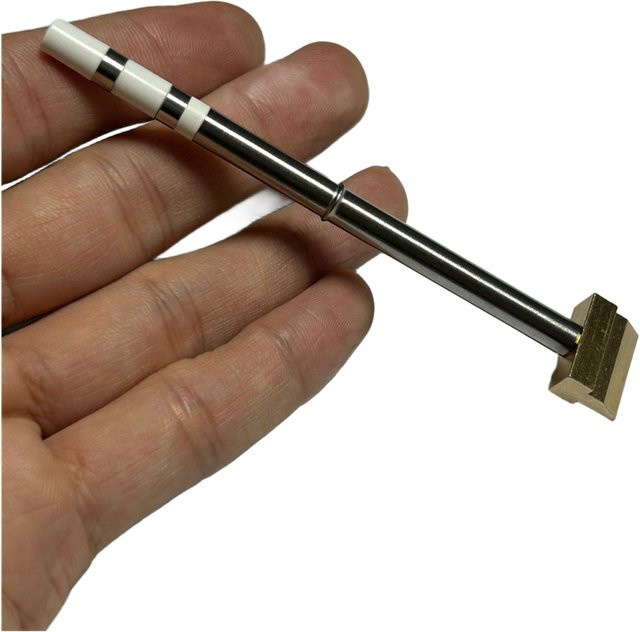 DAZZLEEX T12 Spaten-Lötspitze in Silber für FX-951, FX-950 und FM-203 Lötstationen - Bild 1