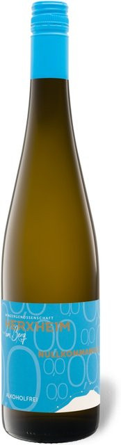 WG Herxheim Riesling & Gewürztraminer alkoholfreier Weißwein trocken 0,75 l - Bild 1