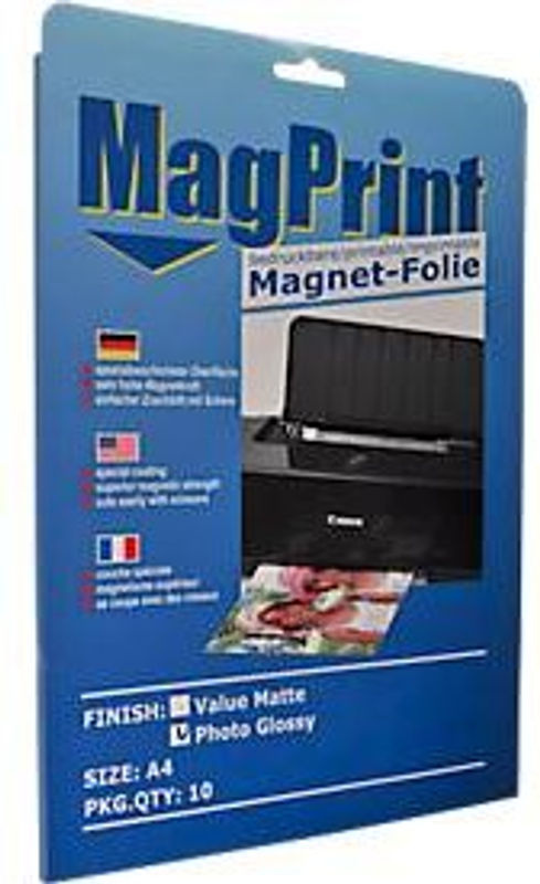 Transparente Magnetfolie aus Vinyl mit Glossy-Finish, 10 cm - Bild 2