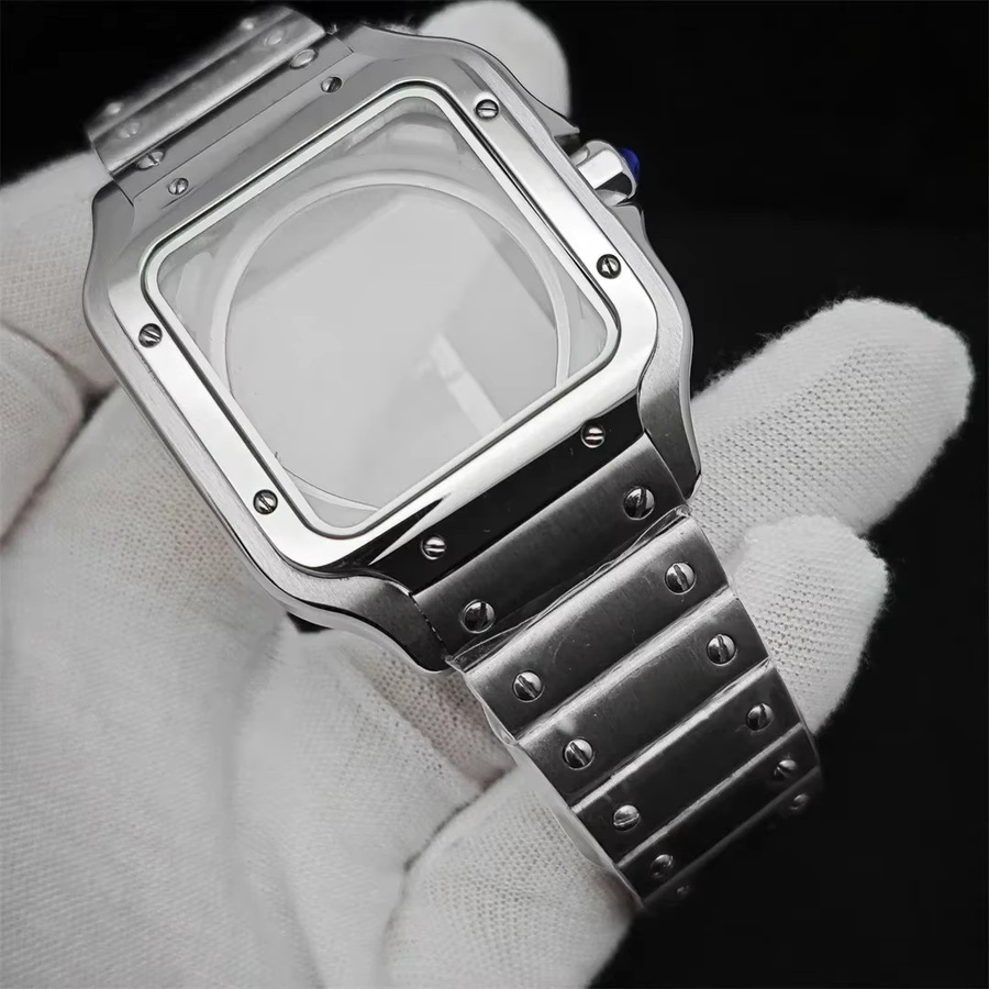 DUTRIEUX Uhrengehäuse, 38 mm, Edelstahl, Silber, Unisex - Bild 3