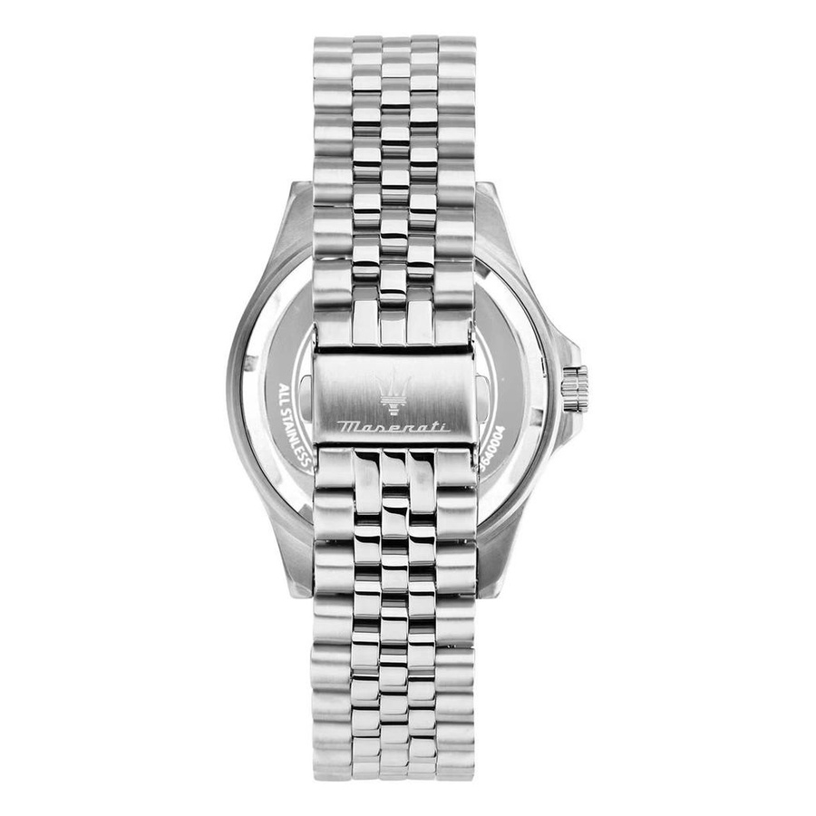 Maserati Herrenuhr Sfida, Edelstahl, Quarz, 44 mm, Grau, 10 ATM - Bild 2