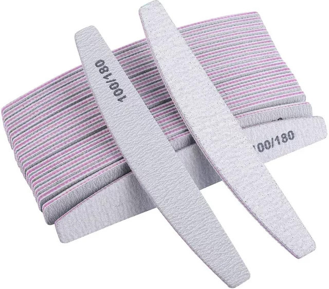 CNKESS Nagel Feilen, doppelseitig, 100/180 Grit, Unisex - Bild 1