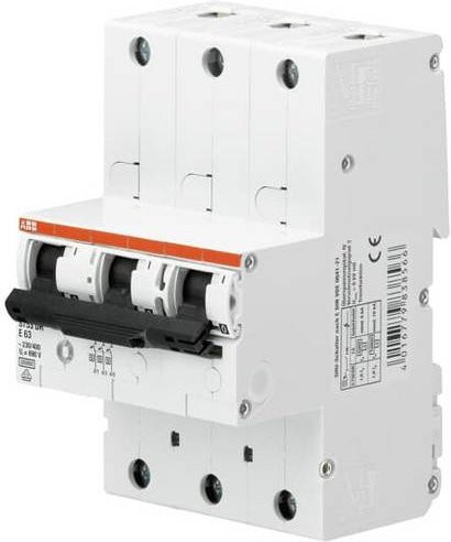 ABB S753DR-E20 2CDH783001R0202 Hauptleitungsschutzschalter 3-polig - Bild 1