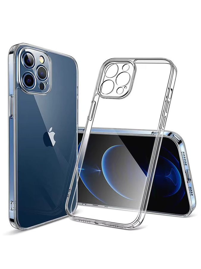 Transparente Silikonhülle für iPhone Modelle 17 16 15 14 13 12 11 Pro Max 16e X XS Max XR 7 8 Plus - Bild 5