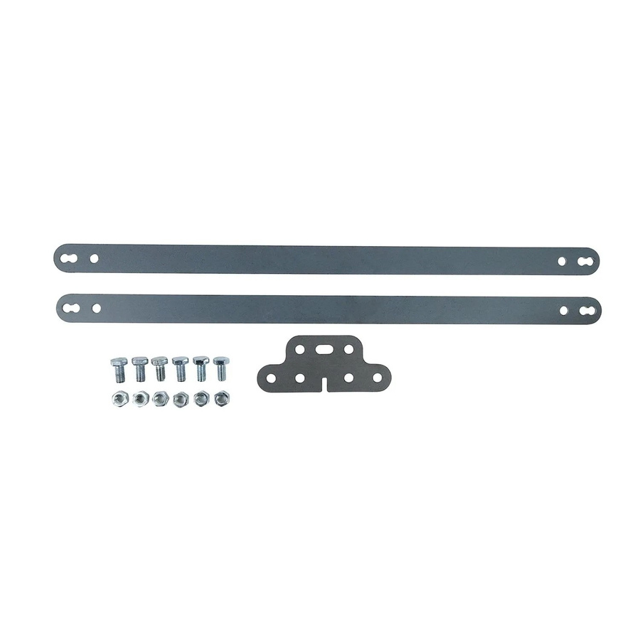 bellissa Verbinder-Set PANNELLO Abstandshalter und Schrauben aus Metall für Hochbeete in Grau oder Braun - Bild 2