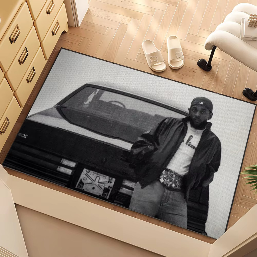 Kendrick Lamar Teppich Multicolor rutschfest und super saugfähig für Bad, Küche oder Schlafzimmer - Bild 3
