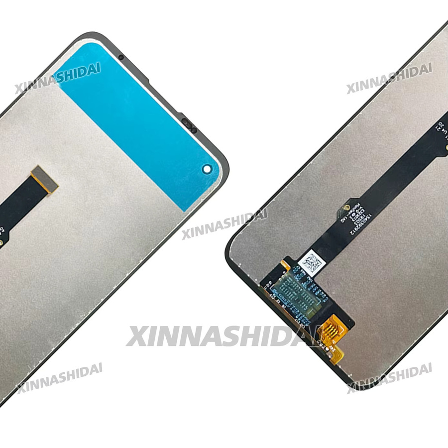 Motorola Moto G8 LCD-Touchscreen Ersatzdisplay in Schwarz ohne Rahmen - Bild 4