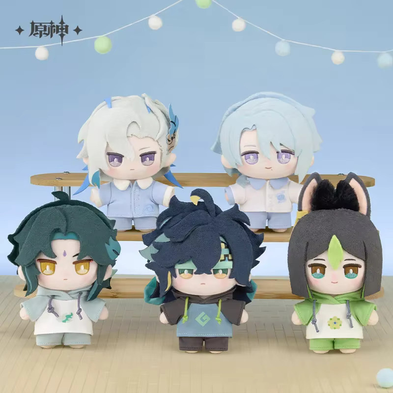 Sunsyea Genshin Impact Puppen-Schlüsselanhänger, Neuvillette, Xiao, Kinich, Tighnari - Bild 2