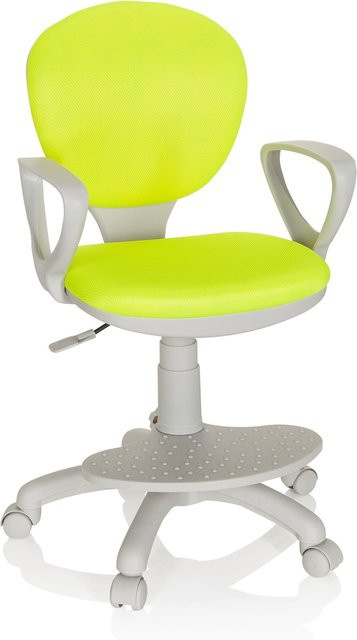 hjh OFFICE Kinderdrehstuhl KID COLOUR G1 in Multicolour mit Armlehnen und Stoffbezug - Bild 1
