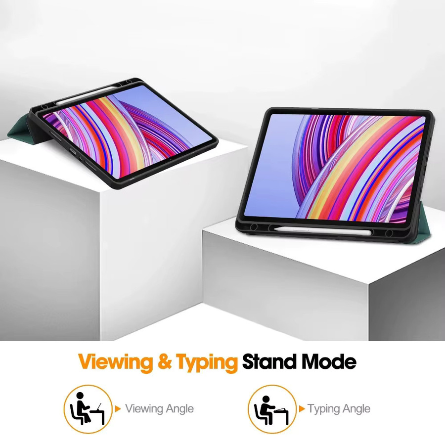 Xiaomi Schutzhülle für Redmi Pad Pro und Poco Pad 12 mit Stifthalter in Gold - Bild 4