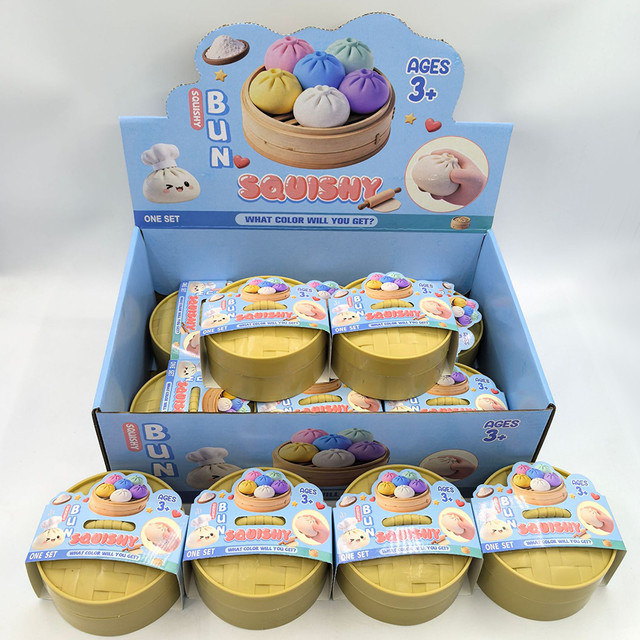 Bandai Dumpling-Stressbälle, 12-teiliges Set, multicolour - Bild 1
