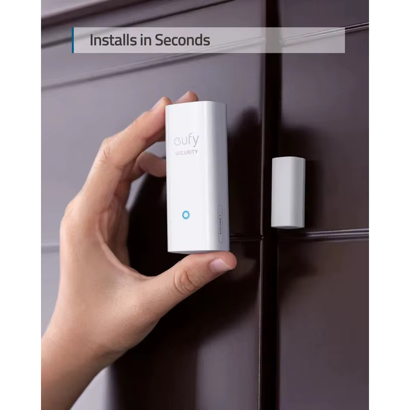 eufy Security Haustürsensor für Smart Home Fenster und Türen in Schwarz oder Weiß (erfordert HomeBase) - Bild 3