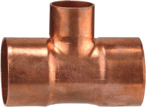 Cornat T-Stück aus Kupfer in Braun - Bild 1