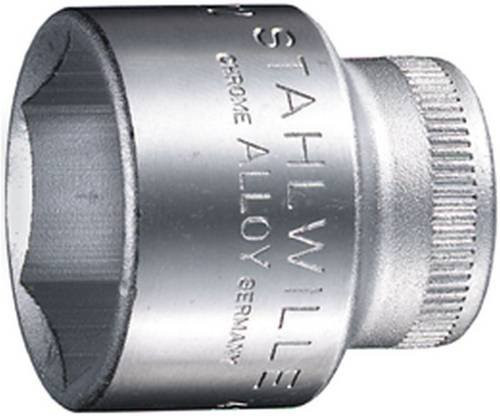 Stahlwille Sechskant Steckschlüsseleinsatz 20 mm mit 3/8 Zoll Antrieb in Silber - Bild 1