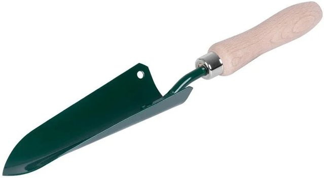 PROREGAL Blumenkelle Klein Schwarz mit Holzgriff, Breite: 60 mm, Tiefe: 330 mm - Bild 1