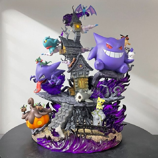 Bandai Pokémon Geisterfamilie Eimer Geng Ghost Evolution Group, Verzierung - Bild 1