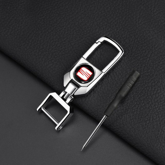 SEAT Schlüsselanhänger, geflochtenes Seil, Unisex - Bild 1