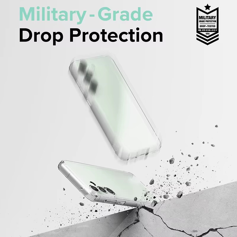 Transparente Silikon TPU Schutzhülle für Samsung Galaxy S25 S24 S23 S22 S21 Ultra FE A14 A24 A34 A54 A15 A25 A35 A55 5G - Bild 3