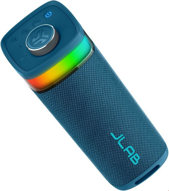 JLab JBuds Party Speaker Bluetooth-Lautsprecher in Blau mit IP56 Schutzklasse - Bild 2