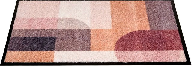 Schöner Wohnen Fußmatte Bellevue Grafik in Terra Rose, B: 67 cm, T: 100 cm - Bild 1