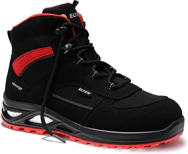 Elten Damen-Sicherheitsstiefel Hannah Xxtl S3 ESD in Schwarz-Rot, Größe 38 - Bild 1