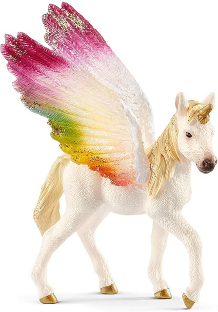 Schleich bayala Regenbogeneinhorn Fohlen Spielfigur Bunt/Mehrfarbig - Bild 1