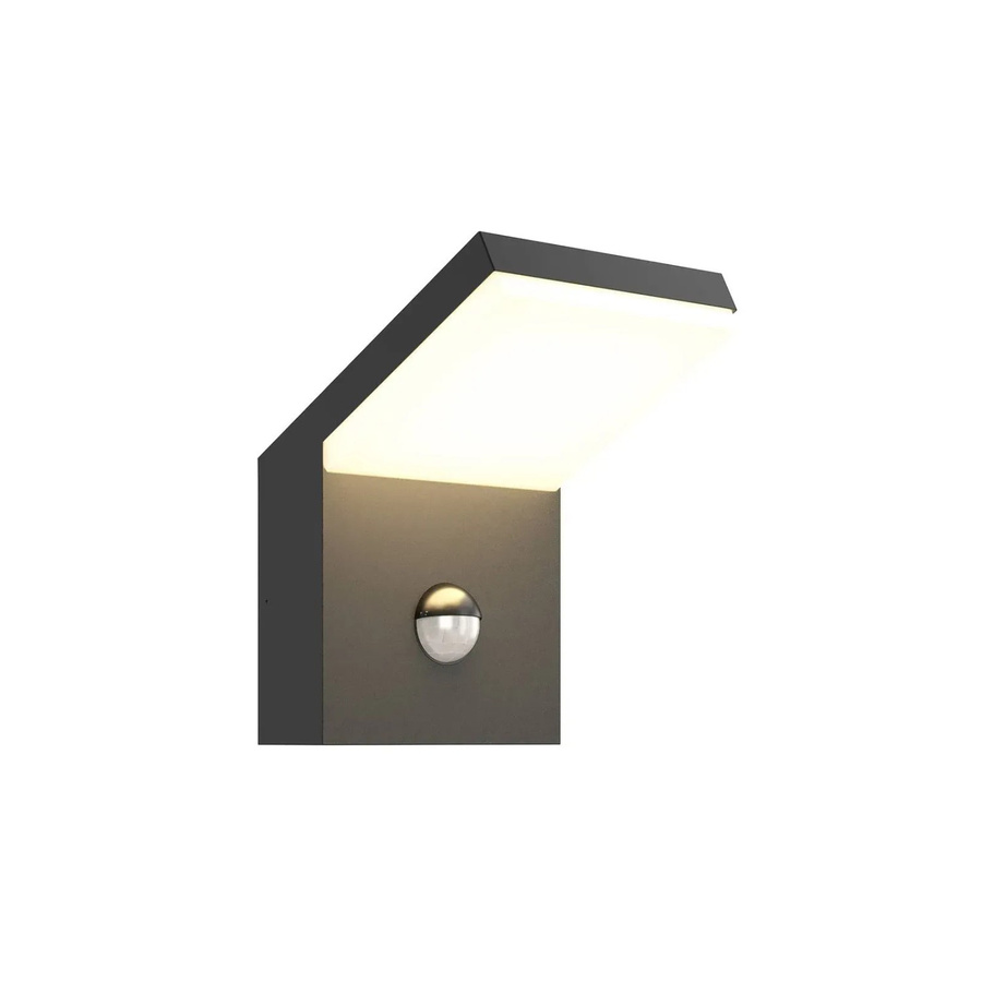 Arcchio LED Außenwandleuchte Yolena in Schwarz aus Aluminium mit Bewegungsmelder und IP54 Schutz - Bild 2