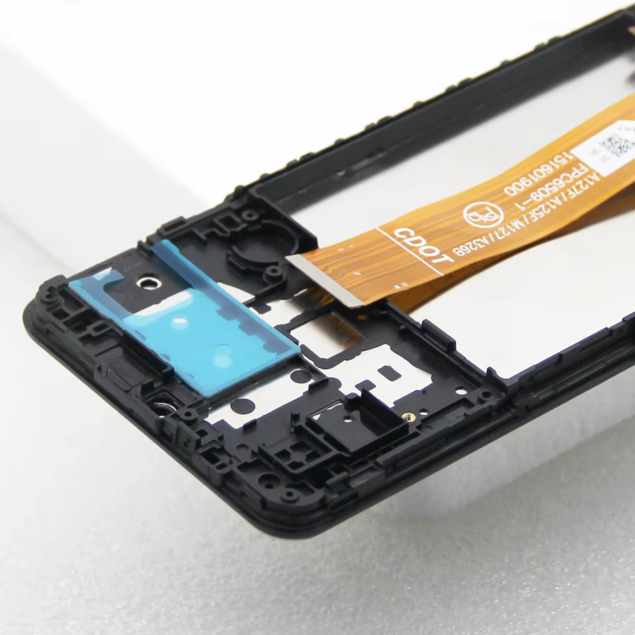 Samsung M12 LCD-Display mit Touchscreen Digitzer Ersatzteil in Schwarz für 6,5 Zoll Modelle SM-M127FN/DS und SM-M127F/DS - Bild 4