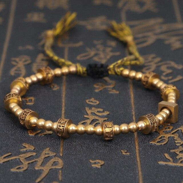 Armband, Zinklegierung, braun, Unisex - Bild 1