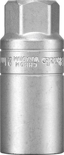 Kwb Zündkerzeneinsatz 372247 aus Chrom-Vanadium in Silber, 16 mm mit 3/8 Zoll Antrieb - Bild 1