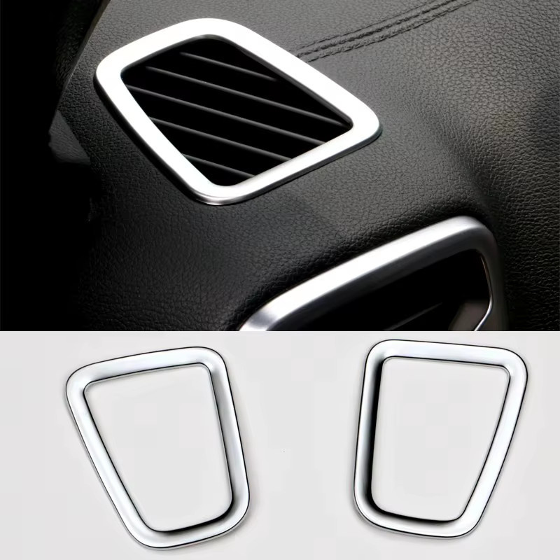 YaLumei Dashboard Dekoration Abdeckung für Kia Sportage 4 QL, Kleine Luftauslass Zubehör, Silber - Bild 5