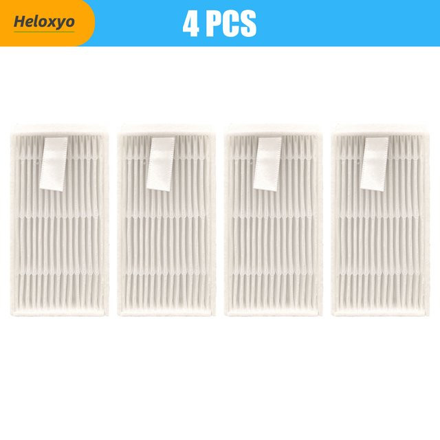 Heloxyo HEPA-Filter in Weiß für ILife Roboterstaubsauger V5, V5s, V3, V3S, V5S, V50 Pro, V55 und X5 - Bild 1