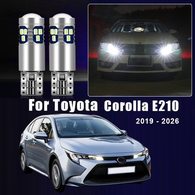 YaLumei W5W T10 LED-Lampen für Toyota Corolla E210 Hybrid (2019-2026), 2 Stück Parklicht Zubehör - Bild 1