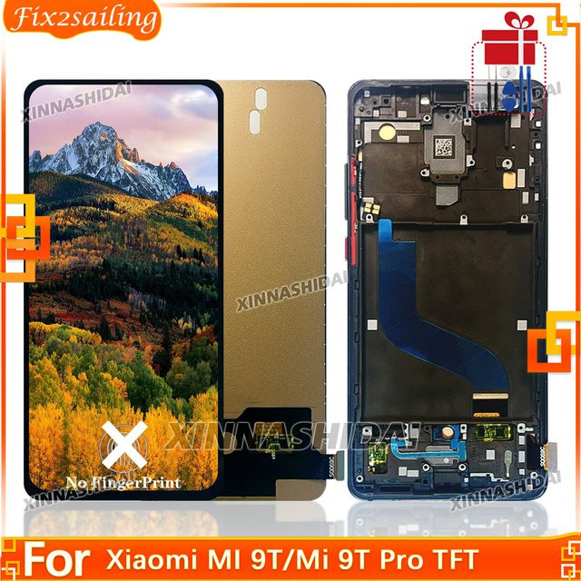 Xiaomi Mi 9T / Mi 9T Pro Super TFT LCD Display mit Touchscreen Digitizer und Rahmen - Bild 1