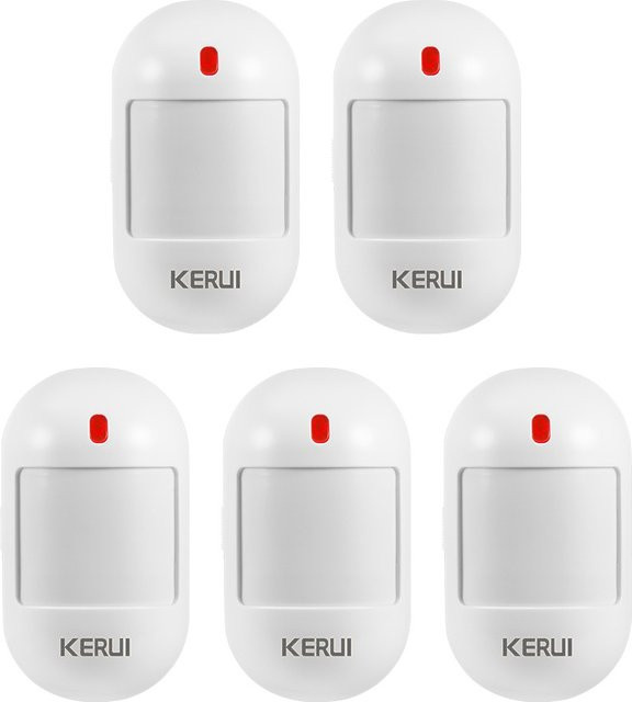 KERUI Wireless PIR Infrarot Bewegungsmelder für W202 W181 Home Security Alarmsystem in Weiß - Bild 1
