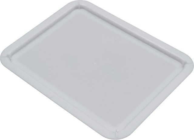 Scaritech Deckel für rechteckige 20-Liter-Teigwanne, weiß, 10er Packung, stapelbar - Bild 1
