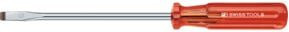 PB Swiss Tools Norm-Schraubendreher mit Kunststoffheft in Schwarz-Rot-Transparent, 8 mm - Bild 1