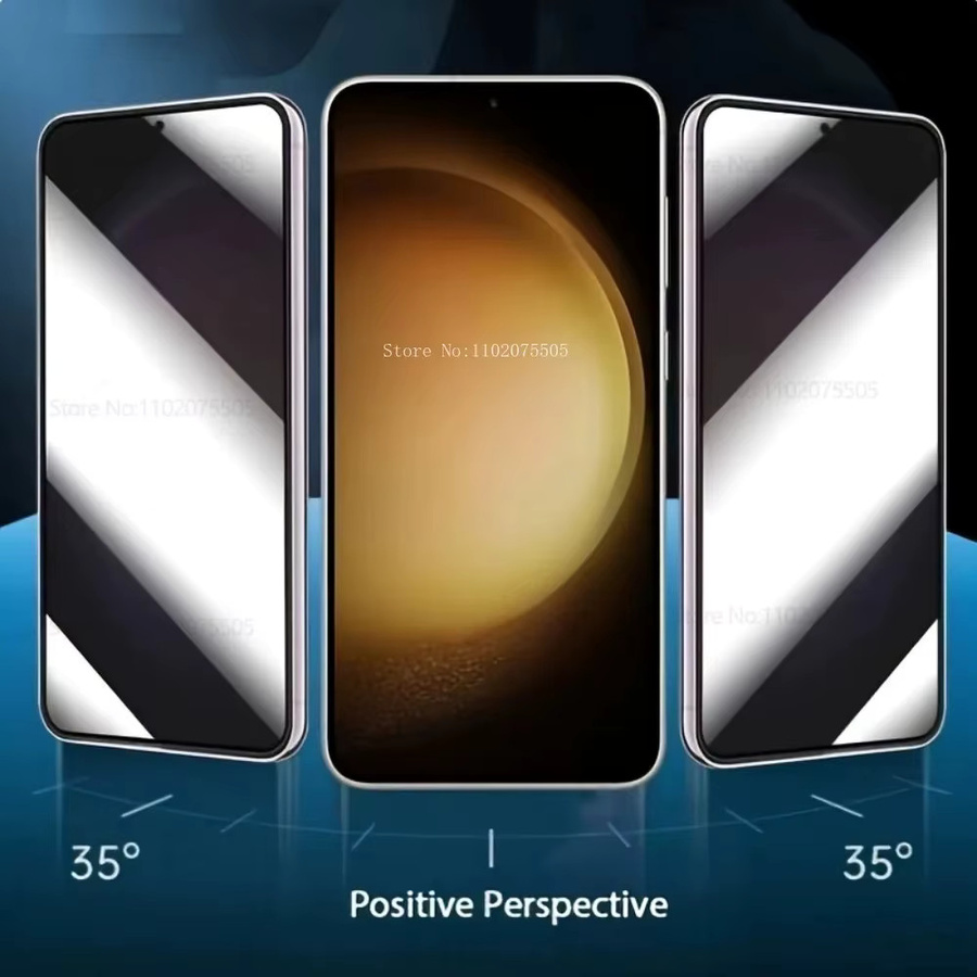 4-in-1 Schutzset für iPhone mit 2 Stück Full Cover Privatsphäre Panzerglas und 2 Stück Kameraschutz, transparent - Bild 3
